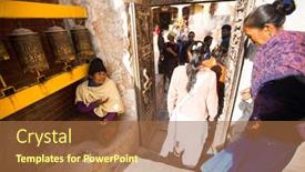  Presentation with stupa - 