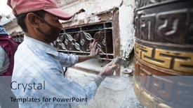  Presentation with stupa - 