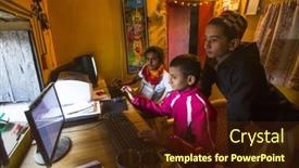  Presentation with nepal culture - Beautiful PPT theme featuring kathmandu-nepal-dec-9-2013 backdrop and a wine colored foreground