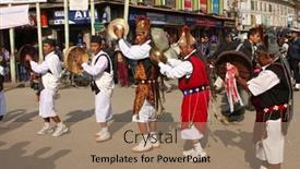  Presentation with kathmandu - Cool new presentation theme with kathmandu-nepal-december-30-nepalese backdrop and a coral colored foreground