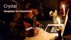  Presentation with condolences - 