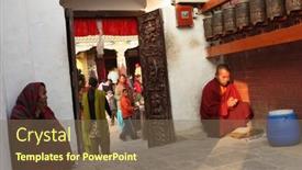  Presentation with stupa - 