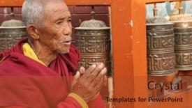  Presentation with stupa - 