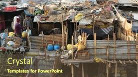  Presentation with nepal - Theme with kathmandu-nepal-january-7 background and a tawny brown colored foreground