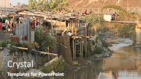  Presentation with kathmandu - Presentation theme featuring kathmandu-nepal-january-7 background and a tawny brown colored foreground