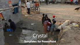  Presentation with kathmandu - Slides consisting of kathmandu-nepal-january-7 background and a dark gray colored foreground