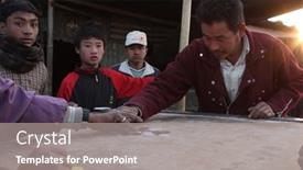  Presentation with old people play - 