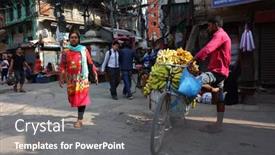  Presentation with kathmandu - PPT layouts having kathmandu-nepal-june-17-2019 background and a gray colored foreground