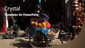  Presentation with kathmandu - PPT theme enhanced with kathmandu-nepal-june-17-2019 background and a  colored foreground