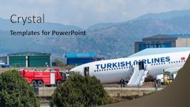  Presentation with airlines - PPT layouts having kathmandu-nepal-march-4-2015 background and a  colored foreground