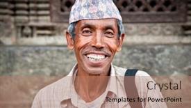  Presentation with kathmandu - Cool new slides with kathmandu-nepal-may-20-portrait backdrop and a coral colored foreground