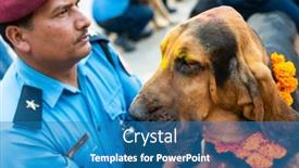  Presentation with school police - Slides having kathmandu-nepal-november-6-2018 background and a teal colored foreground