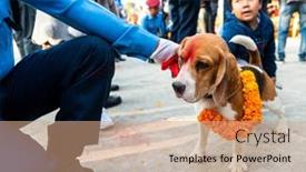  Presentation with school police - PPT theme consisting of kathmandu-nepal-november-6-2018 background and a coral colored foreground