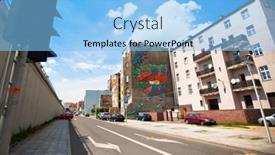  Presentation with street art graffiti - 