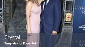  Presentation with bloom - Presentation theme enhanced with katy-perry-and-orlando-bloom background and a ocean colored foreground