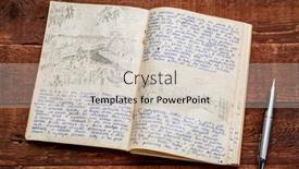  Presentation with expedition - Audience pleasing presentation consisting of kayak-expedition-journal-handwriting backdrop and a lemonade colored foreground