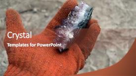  Presentation with kazakhstan - Colorful PPT theme enhanced with kazakhstan area near balkhash lake backdrop and a tawny brown colored foreground