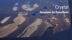  Presentation with kazakhstan - Slide set consisting of kazakhstan-landscape-shot background and a ocean colored foreground