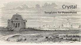  Presentation with soldiers - Slide deck consisting of kazan monument to russian soldiers background and a light gray colored foreground