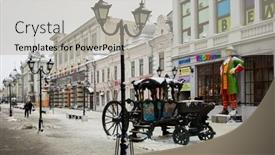  Presentation with bauman - Presentation having kazan-russia-dec-10-2017 background and a  colored foreground