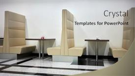  Presentation with airport lounge - Cool new presentation theme with kazan-russia-dec-10-2017 backdrop and a light gray colored foreground