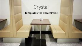  Presentation with airport lounge - PPT theme enhanced with kazan-russia-dec-10-2017 background and a sky blue colored foreground