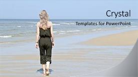  Presentation with walking young wild jaguar - Slide set featuring two builders worker installing glass windows on facade of business building background and a teal colored foreground