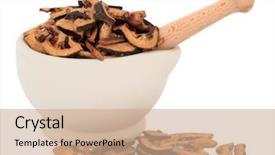  Presentation with bitter - Cool new theme with ke - bitter orange fruit used backdrop and a coral colored foreground