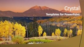  Presentation with sunrise on mountain - Amazing slides having kebler pass in west elk backdrop and a coral colored foreground