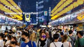  Presentation with 2022 - Presentation theme enhanced with keelung-taiwan-19-august-2022 background and a ocean colored foreground