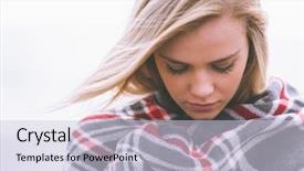  Presentation with keep calm - Colorful presentation enhanced with keep calm - close up of a young backdrop and a lemonade colored foreground