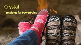  Presentation with keep calm - Colorful slide deck enhanced with keep calm - close-up of romantic couple's legs backdrop and a tawny brown colored foreground