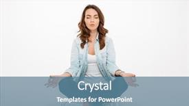  Presentation with young woman diagnosis of sti - PPT theme consisting of keep calm - photo of concentrated young woman background and a teal colored foreground