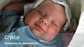  Presentation with foreign boy student - Slides featuring keep calm - smiling sleeping boy background and a ocean colored foreground