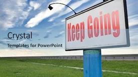  Presentation with quit - Slides with stop continue dont give background and a light blue colored foreground