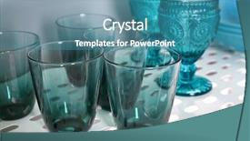  Presentation with tableware - Cool new PPT layouts with keep kitchen clean tidy - storage stand with tableware indoors backdrop and a  colored foreground