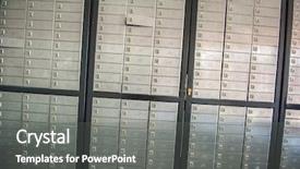  Presentation with office safety fatigue - Audience pleasing PPT theme consisting of key lock money - safety closets office backdrop and a gray colored foreground