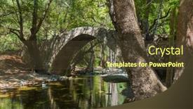  Presentation with medieval - Amazing slide set having kelefos-medieval-bridge-in-cyprus backdrop and a tawny brown colored foreground