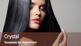  Presentation with long hair - Presentation with keratin - hair beautiful brunette girl healthy background and a tawny brown colored foreground