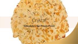  Presentation with keto - Theme having keto-friendly-flat-bread background and a yellow colored foreground