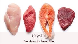  Presentation with keto - Colorful slide deck enhanced with keto-high-fat-products backdrop and a lemonade colored foreground