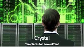  Presentation with information technology - Amazing slide deck having key business skills - digital composite of businessman backdrop and a dark gray colored foreground