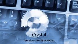  Presentation with keyboard - Slide deck featuring key drugs - closeup of stethoscope on keyboard background and a  colored foreground