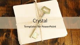  Presentation with happiness - Slides having key of happiness conceptual photo background and a lemonade colored foreground