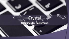  Presentation with key - PPT layouts featuring key on computer keyboard close background and a  colored foreground