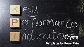  Presentation with key performance - PPT layouts enhanced with key performance indicator kpi written background and a dark gray colored foreground