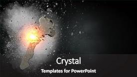  Presentation with success - Colorful theme enhanced with key to success mixed media backdrop and a  colored foreground