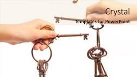  Presentation with key - Cool new presentation with key backdrop and a lemonade colored foreground