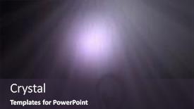  Presentation with keyhole - Colorful presentation theme enhanced with keyhole-emits-rays-of-light backdrop and a tawny brown colored foreground