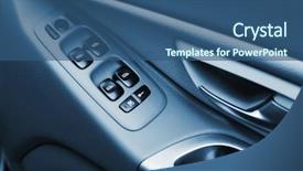  Presentation with car door lock - Amazing slides having keyless lock - door of the car backdrop and a ocean colored foreground